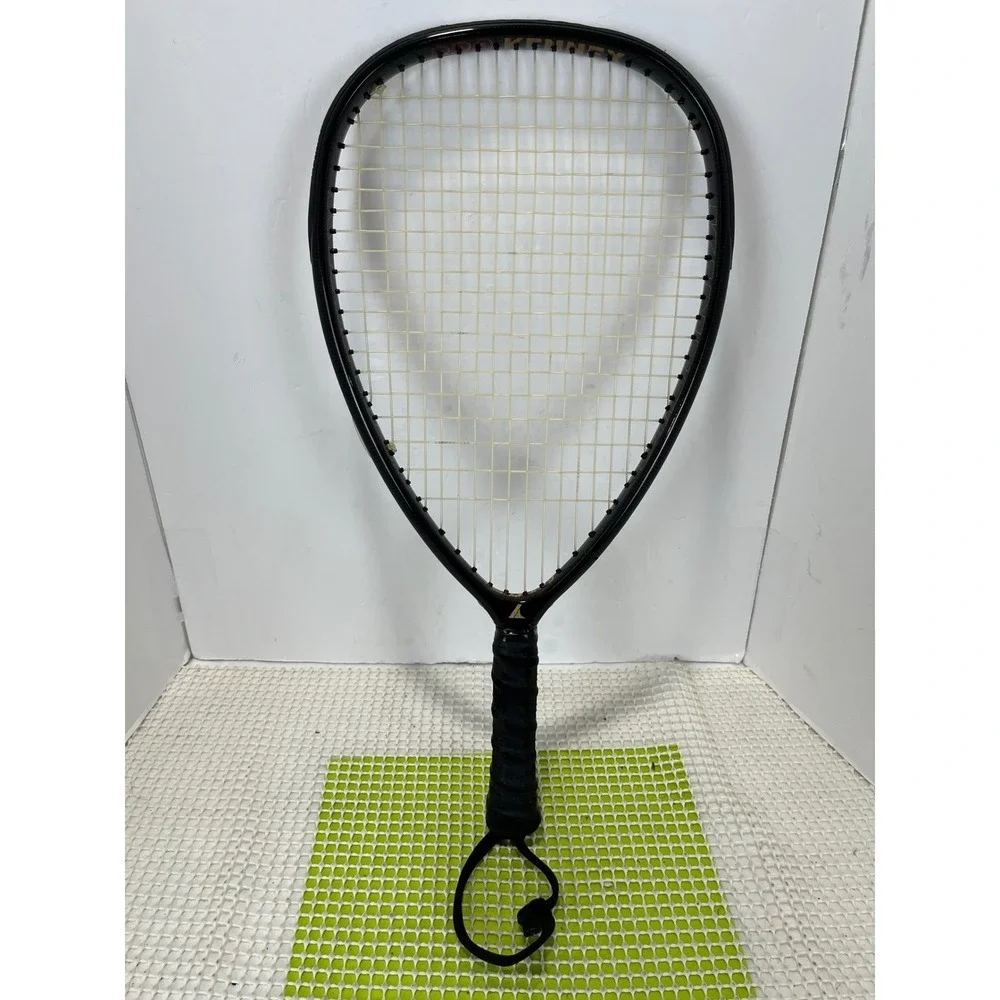 Pro Kennex Kinetic Pro Racquetball Racket with SMI 10g Cover Black Summer Tennis